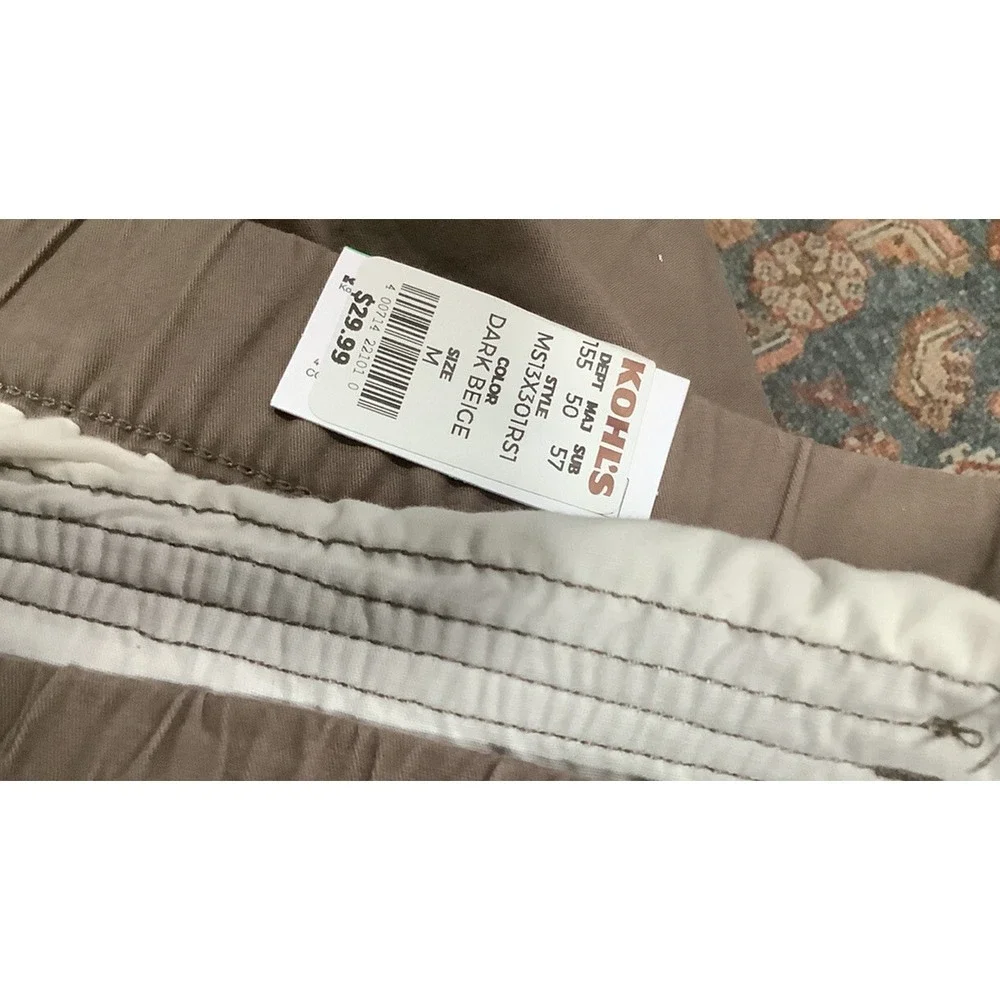 Sonoma goods for life Everyday Men`s jogger Size M Elastic Bottom Leg